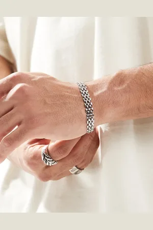 ASOS Waterproof stainless steel link chain bracelet in tone