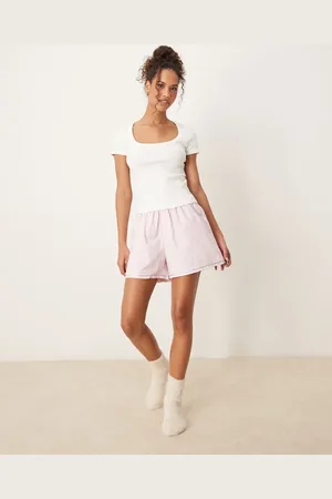 Urban Threads Mix & Match woven boxer shorts in stripe