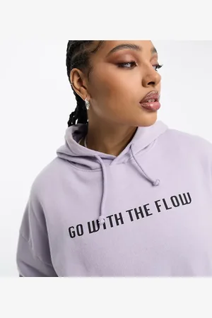 Heartbreak Plus Go with the flow graphic hoodie in washed