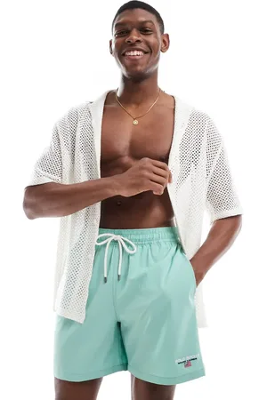 Ralph Lauren Sport capsule Travler small logo swim shorts in light