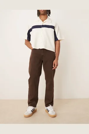 Abercrombie & Fitch Loose jean in dark brown