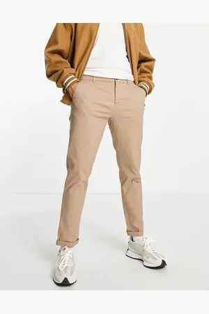 ASOS Slim chinos in stone