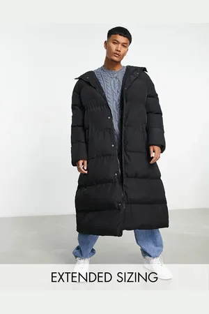ASOS Oversized longline puffer jacket in