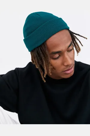 ASOS Mini fisherman beanie in teal