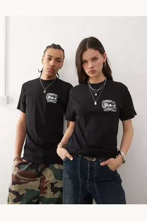 Vans Next stop graphic back print t-shirt in