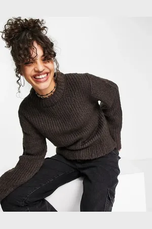 Weekday Flash slouchy jumper in dark