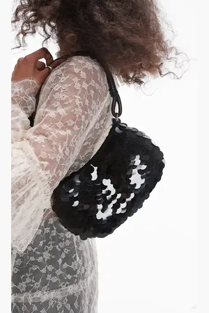 Topshop Sonia sequin shoulder bag in