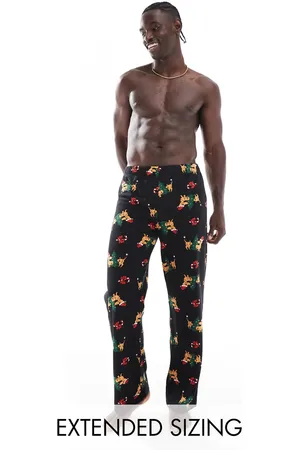 ASOS Christmas dachshund lounge pants in
