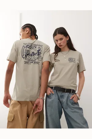 Vans Next stop graphic back print t-shirt in