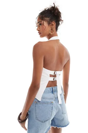 Cotton On Luis halter seam top in