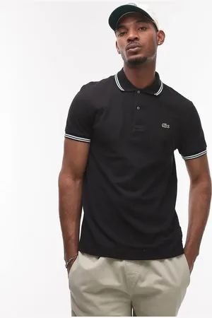 Lacoste Tipped polo shirt in