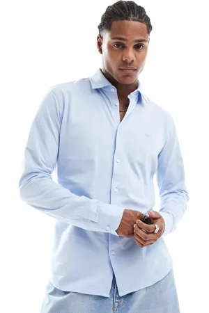 HUGO BOSS Mysoft slim fit jersey shirt in light