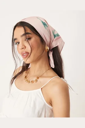 Sui Ava Mari bloom flower headscarf in
