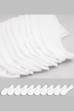 JACK & JONES 10 pack invisible socks in