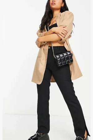 River Island Split side cigarette trouser in