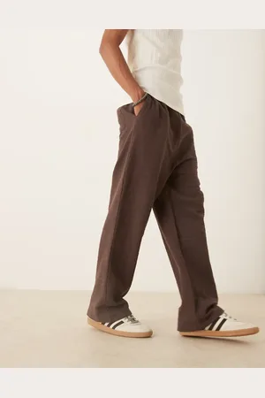 ASOS Wide leg textured jogger in