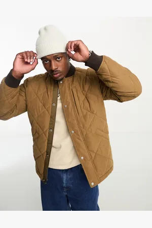 Abercrombie & Fitch Quilted liner jacket in
