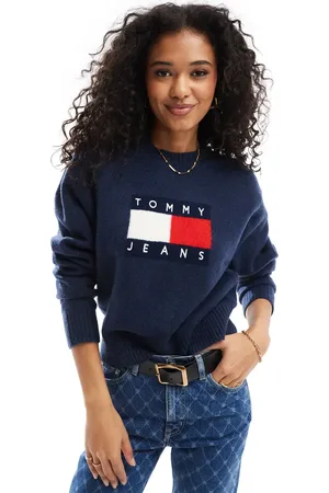 Tommy Hilfiger Flag jumper in melange