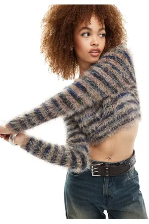 Reclaimed Tie back knit in spacedye