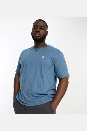 Le Breve Plus roll sleeve t-shirt in stone