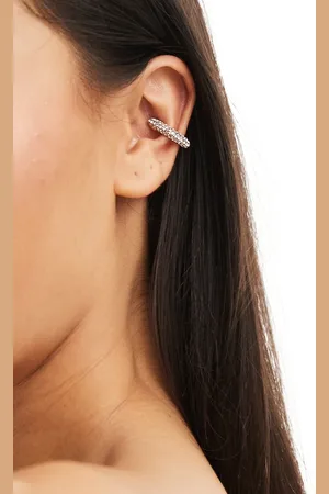 SVNX Crystal ear cuff in