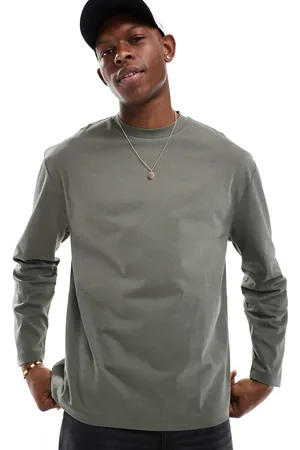 ASOS Heavyweight relaxed long sleeve t-shirt 240gsm in