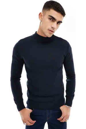 Brave Soul Cotton turtle neck jumper in