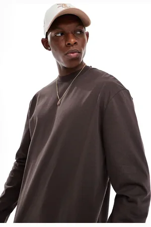 ASOS Heavyweight relaxed long sleeve t-shirt 240gsm in