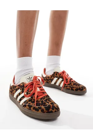 adidas Samba sneakers in leopard print