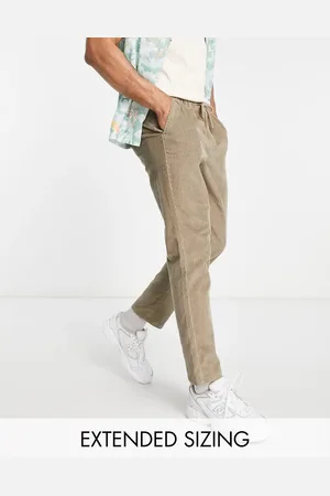ASOS Slim cord trousers in beige