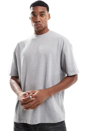 ASOS Heavyweight oversized t-shirt 240gsm in marl