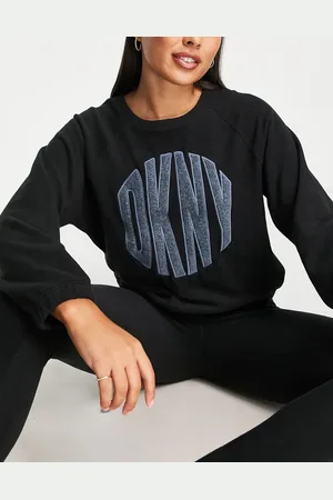 DKNY Cosy jumper and legging set with large logo detail in