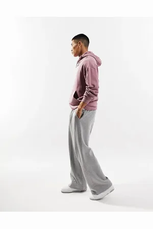 ASOS Oversized hoodie in washed pink
