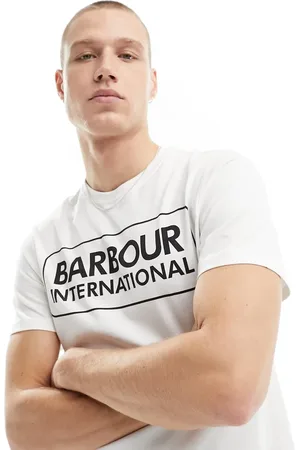 Barbour Essential large logo t-shirt in
