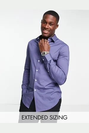 ASOS Skinny shirt in indigo