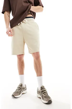 Bershka Jersey short in stone