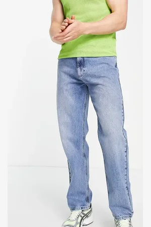 COLLUSION Straight leg jeans in mid - MBLUE