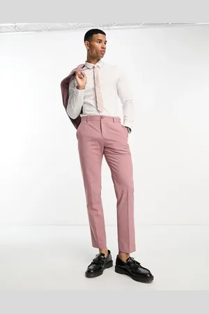 SELECTED Loose fit suit trouser in dusty