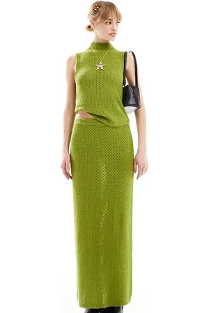 Reclaimed Knitted sleeveless top co-ord