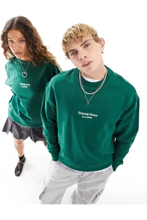 Tommy Hilfiger Relaxed essential graphic crew neck sweatshirt in