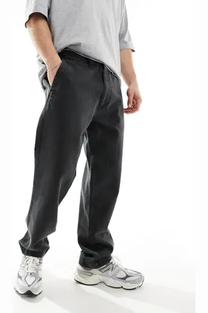 Abercrombie & Fitch Lightweight loose fit jeans in washed