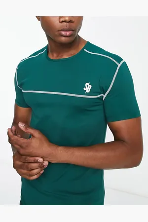 South Beach Overlock stitch t-shirt in