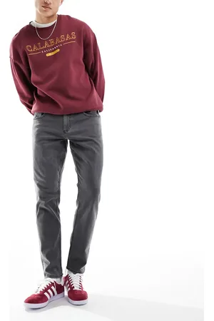 ASOS Stretch tapered jeans in
