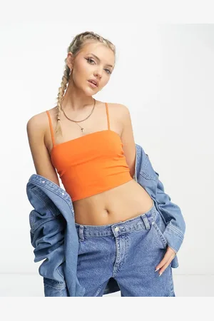 Monki Co-ord cropped cami top in