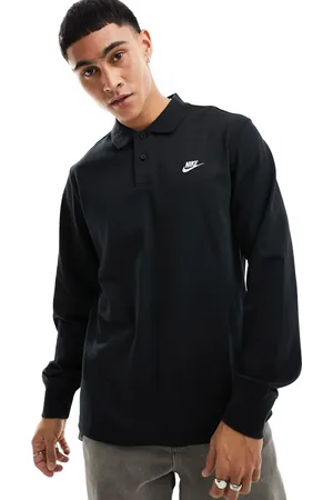 Nike Club long sleeve polo in