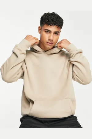 Hollister Hoodie with logo in tan