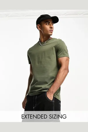 ASOS Crew neck t-shirt in khaki