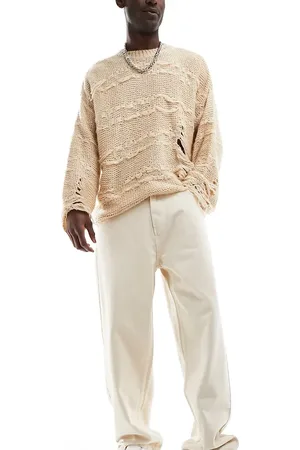 Reclaimed 90s baggy dad jean in stone