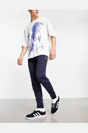 Luke 1977 Jersey joggers in & white