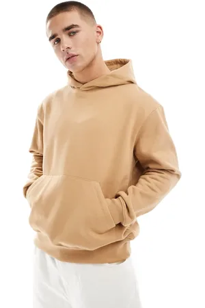 ASOS Heavyweight oversized hoodie 400gsm in light